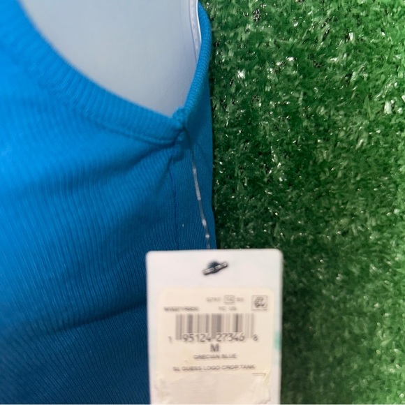 Guess Vibrant Blue Sleeveless Top - Picture 2 of 5